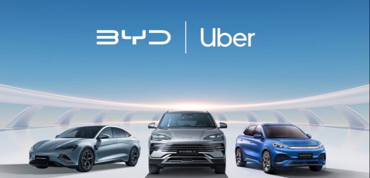 BYD and Uber Forge Major Agreement to Add 100,000 Electric Vehicles Worldwide