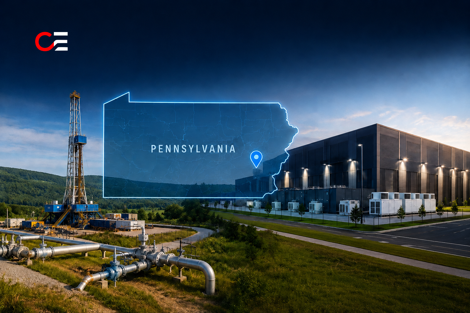 Alpha Compute Will Purchase Gas Rights and Land in Pennsylvania for A $55 Million Data Center Campus