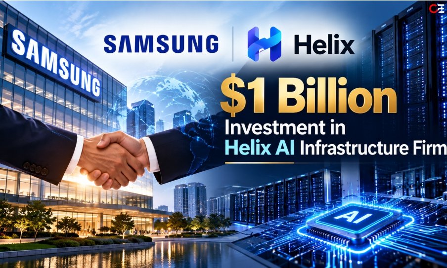 Samsung $1 Billion Investment in Helix AI Infrastructure Firm