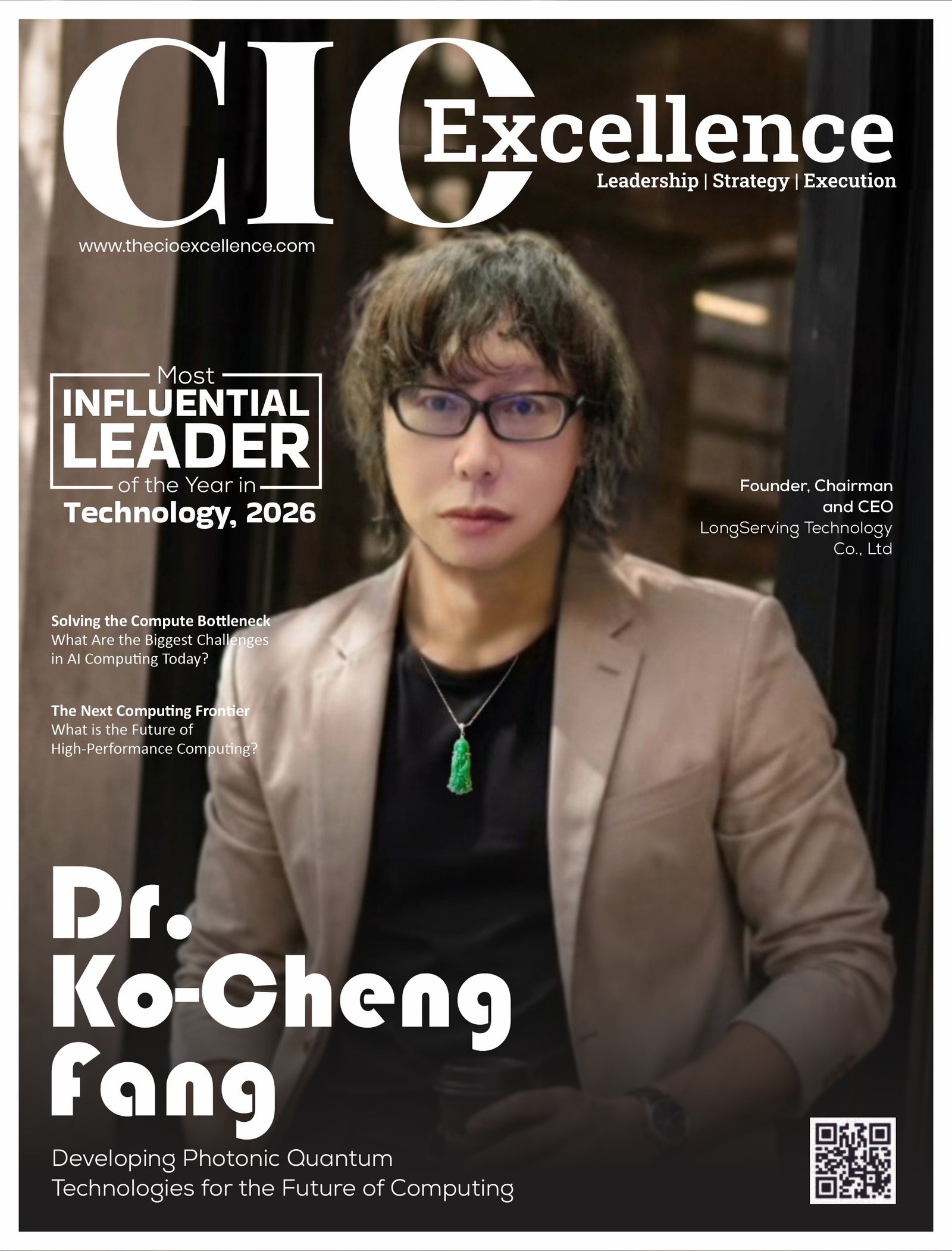 Most Influential Leader of the Year in Technology, 2026