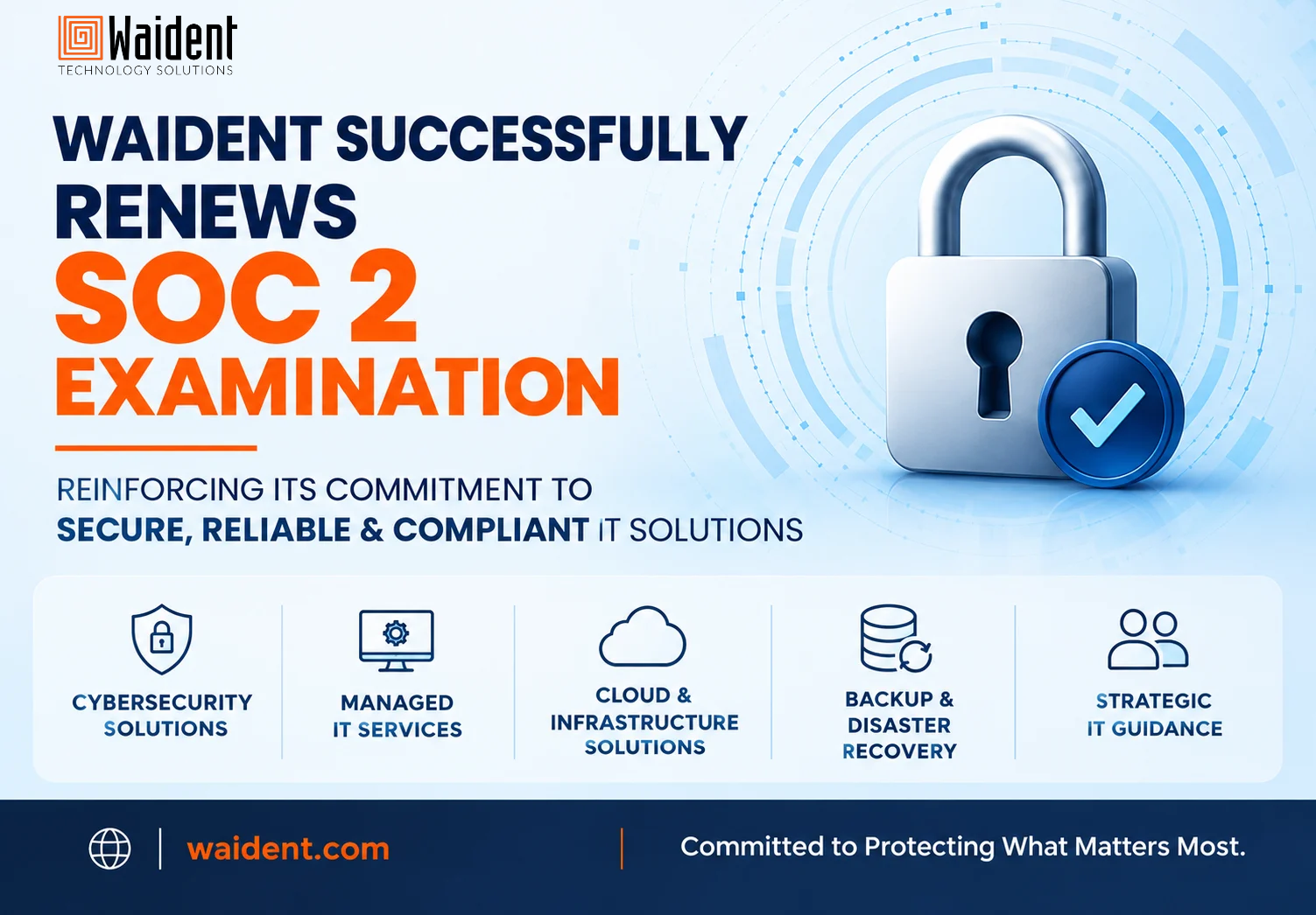 Waident SOC 2 Renewal Announcement